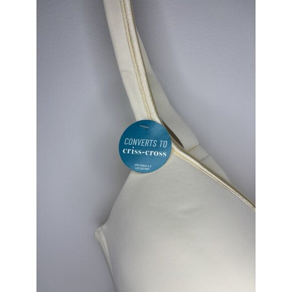 VANITY FAIR NEW Full Coverage Bra Womens 36C Converts Criss Cross Body Caress - Picture 3 of 7